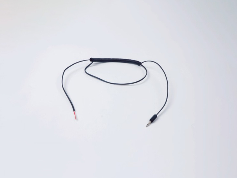 娃娃機(jī)機(jī)械臂機(jī)械手伸縮線 PU彈簧線黑